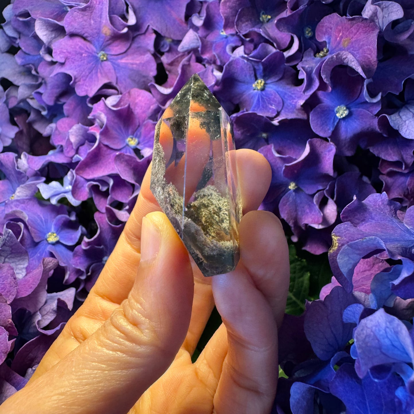 Prosperity Growth Tower · Garden Quartz Crystal for Wealth Activation#002