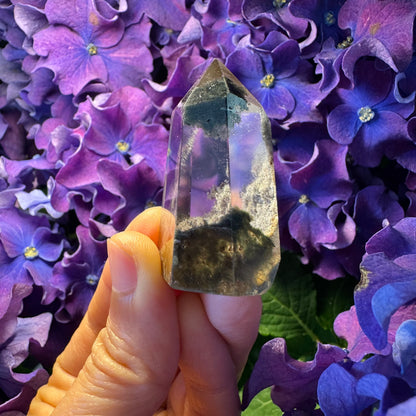 Prosperity Growth Tower · Garden Quartz Crystal for Wealth Activation#002