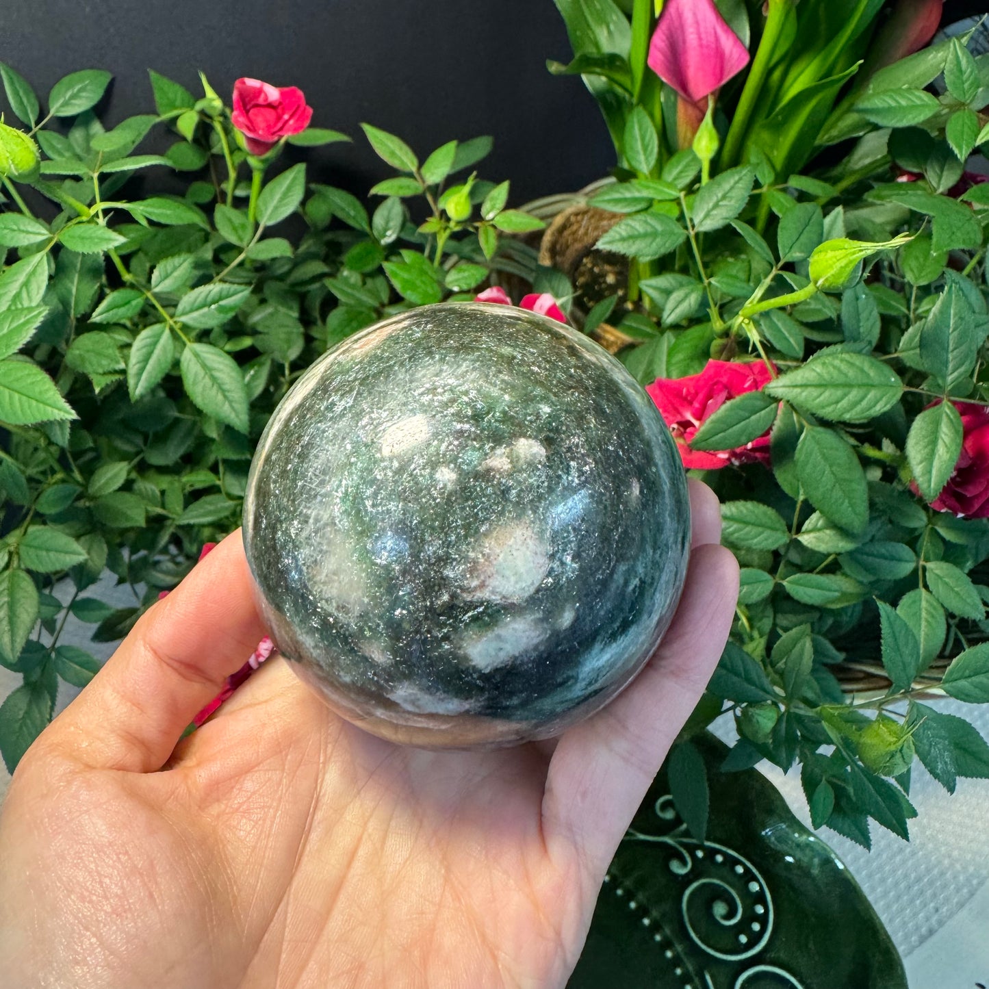 Moss Forest Sphere#250523009