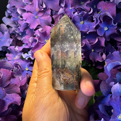 Prosperity Growth Tower · Garden Quartz Crystal for Wealth Activation#006