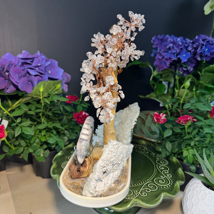 Leap of Luck · A Crystal Bonsai for Career, Wealth, and New Beginnings