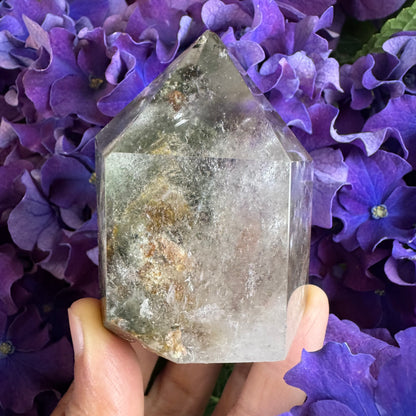Prosperity Growth Tower · Garden Quartz Crystal for Wealth Activation#001