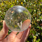 Clarity Sphere · White Quartz Crystal Ball#990