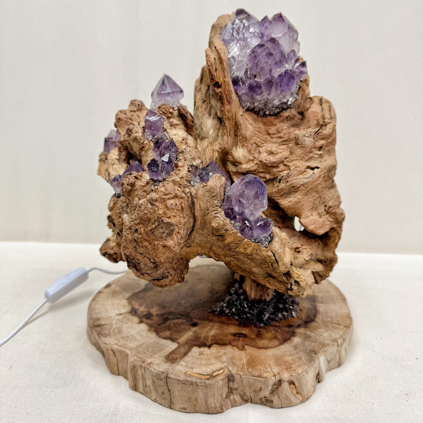 Mountain Flame · Amethyst Light on Ancient Wood