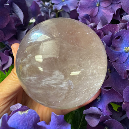 Clarity Sphere · White Quartz Crystal Ball#250523013