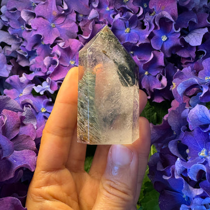 Prosperity Growth Tower · Garden Quartz Crystal for Wealth Activation#007