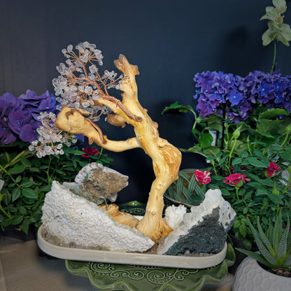 Leap of Luck · A Crystal Bonsai for Career, Wealth, and New Beginnings
