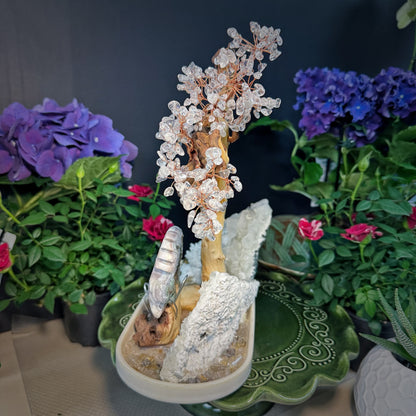 Leap of Luck · A Crystal Bonsai for Career, Wealth, and New Beginnings