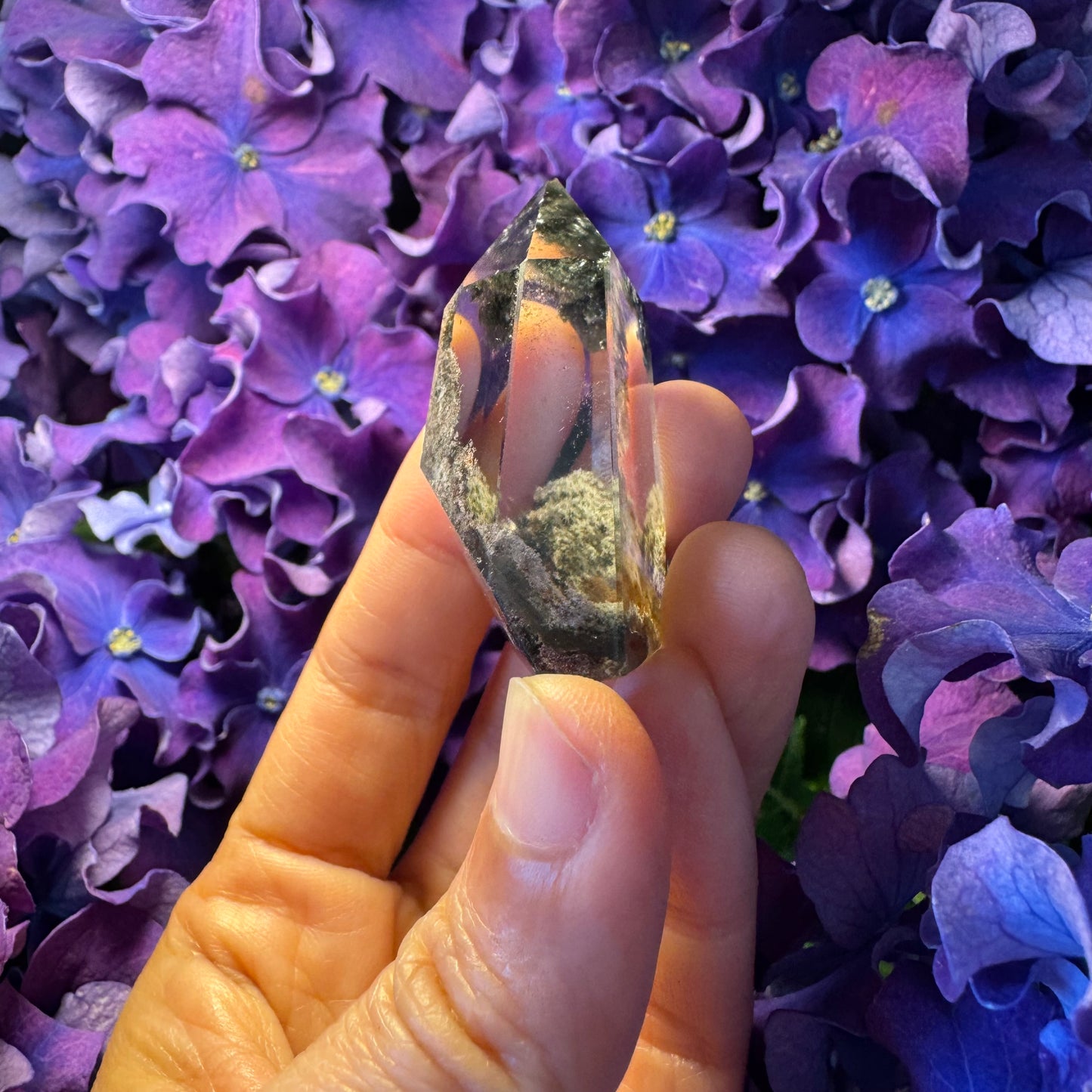Prosperity Growth Tower · Garden Quartz Crystal for Wealth Activation#002