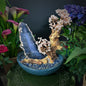 Blue Blossom Serenity · A Crystal Bonsai for Water Element Balance