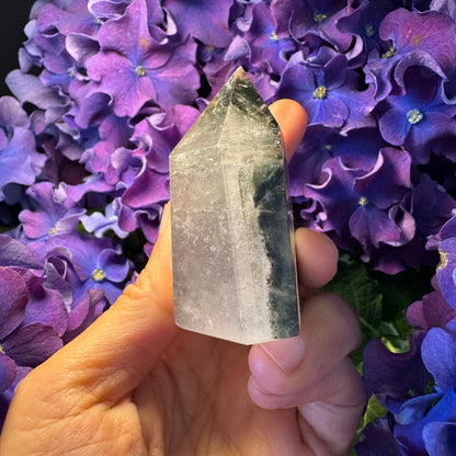 Prosperity Growth Tower · Garden Quartz Crystal for Wealth Activation#004