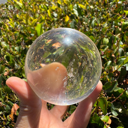 Clarity Sphere · White Quartz Crystal Ball#990