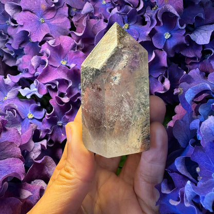 Prosperity Growth Tower · Garden Quartz Crystal for Wealth Activation#007