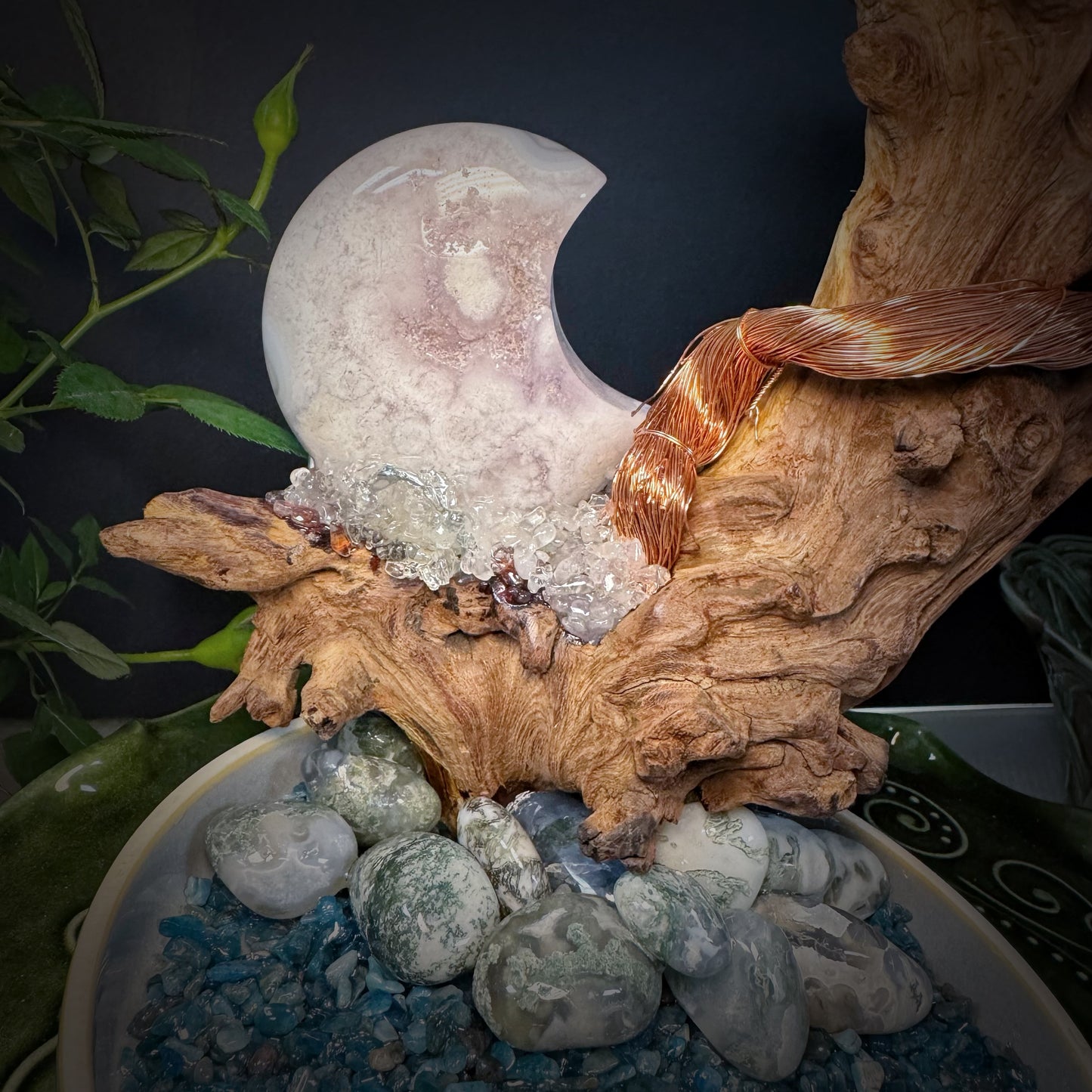 Moonlit Drift · Sea Blue Serenity Tree