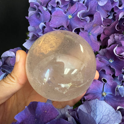 Clarity Sphere · White Quartz Crystal Ball#250523013
