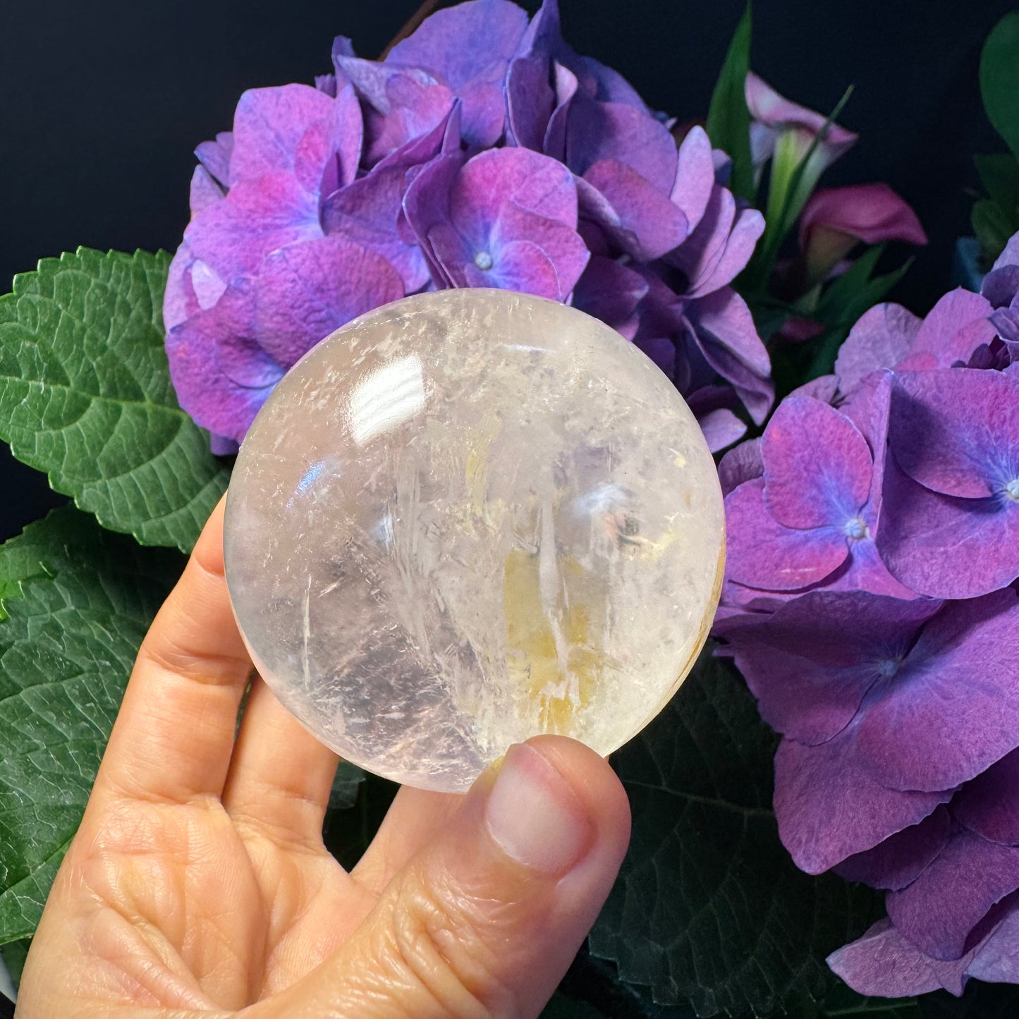 Clarity Sphere · White Quartz Crystal Ball#250523015