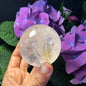 Clarity Sphere · White Quartz Crystal Ball#250523015