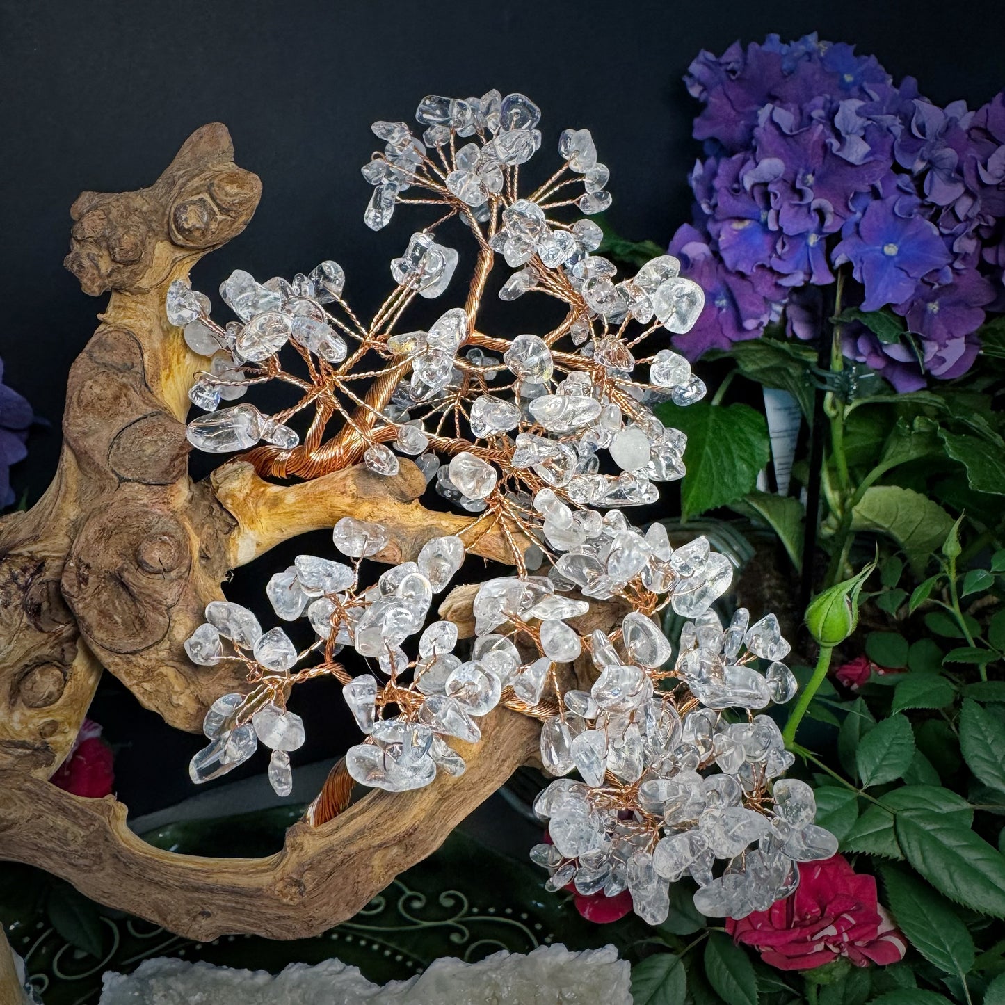 Leap of Luck · A Crystal Bonsai for Career, Wealth, and New Beginnings