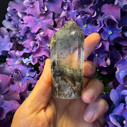 Prosperity Growth Tower · Garden Quartz Crystal for Wealth Activation#006