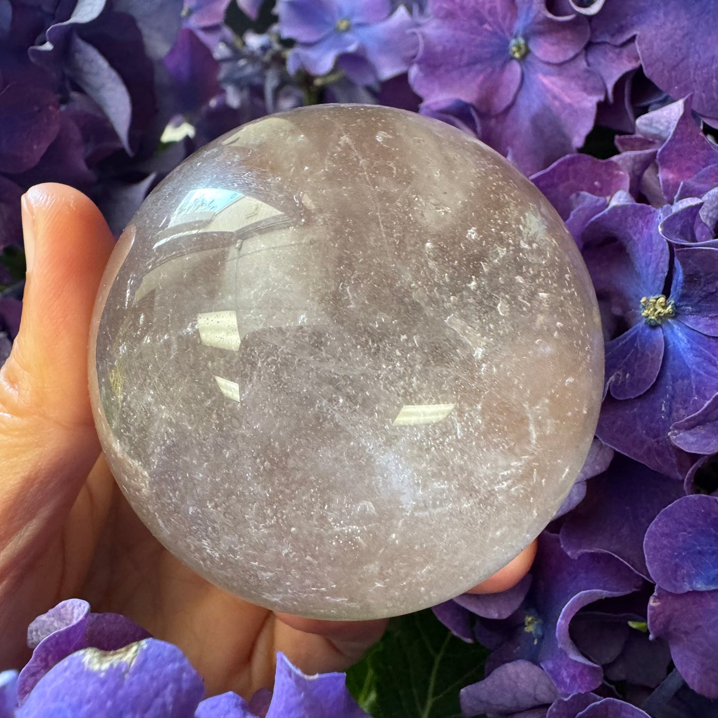 Clarity Sphere · White Quartz Crystal Ball#250523012