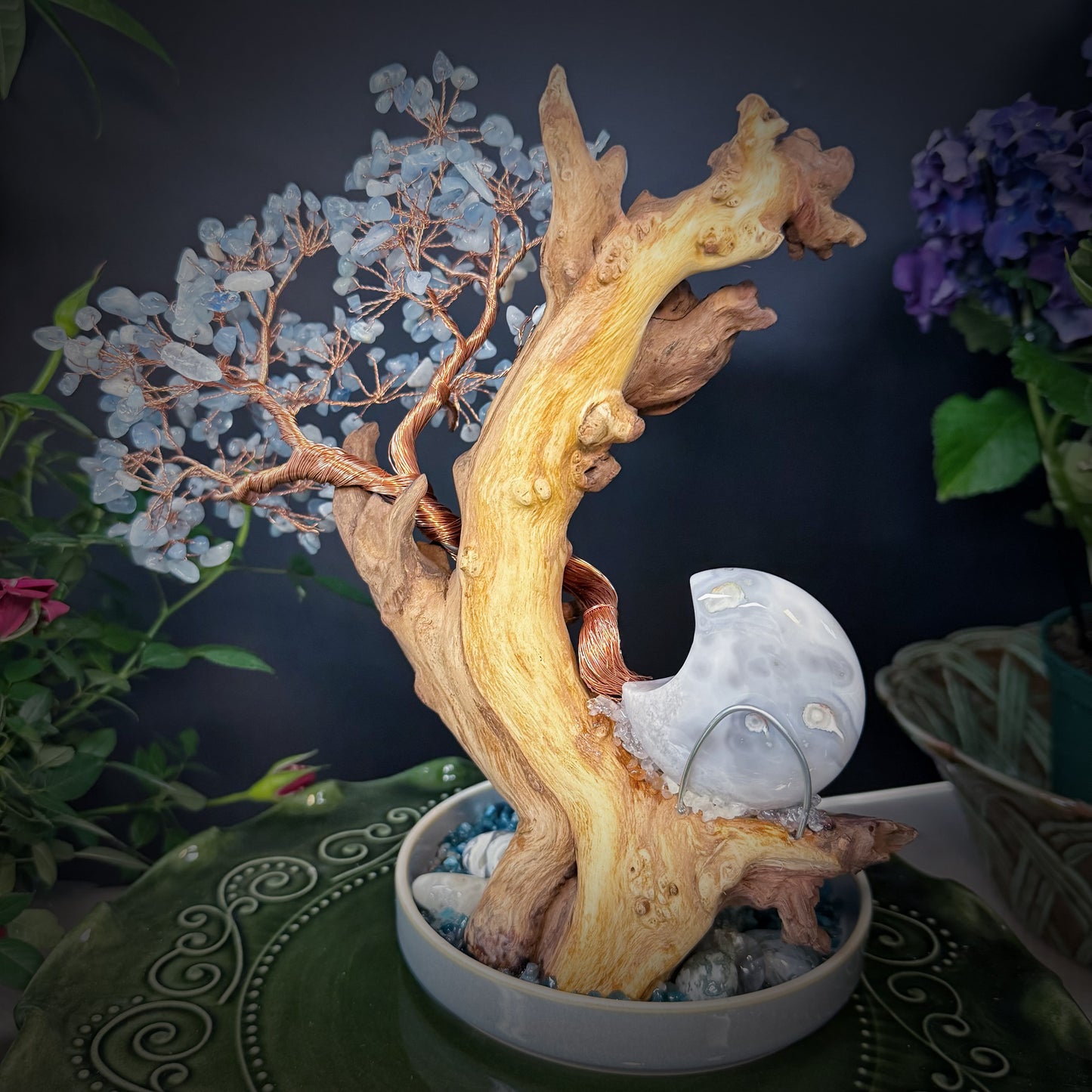 Moonlit Drift · Sea Blue Serenity Tree