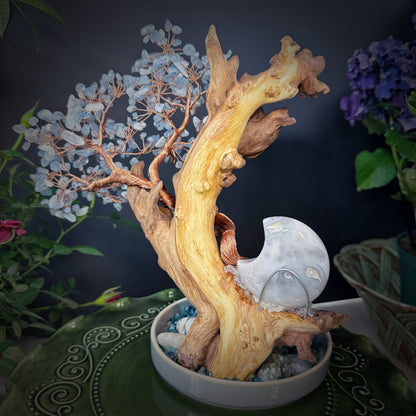 Moonlit Drift · Sea Blue Serenity Tree