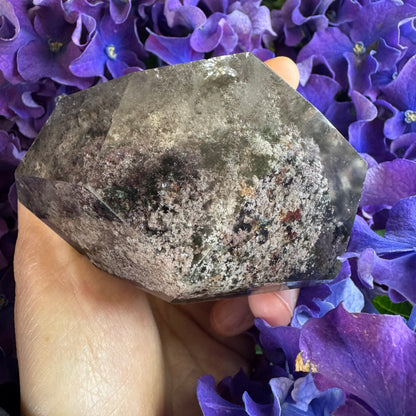 Prosperity Growth Tower · Garden Quartz Crystal for Wealth Activation#008