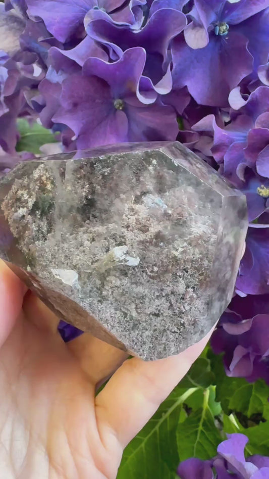 Prosperity Growth Tower · Garden Quartz Crystal for Wealth Activation#008