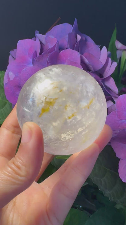 Clarity Sphere · White Quartz Crystal Ball#250523015